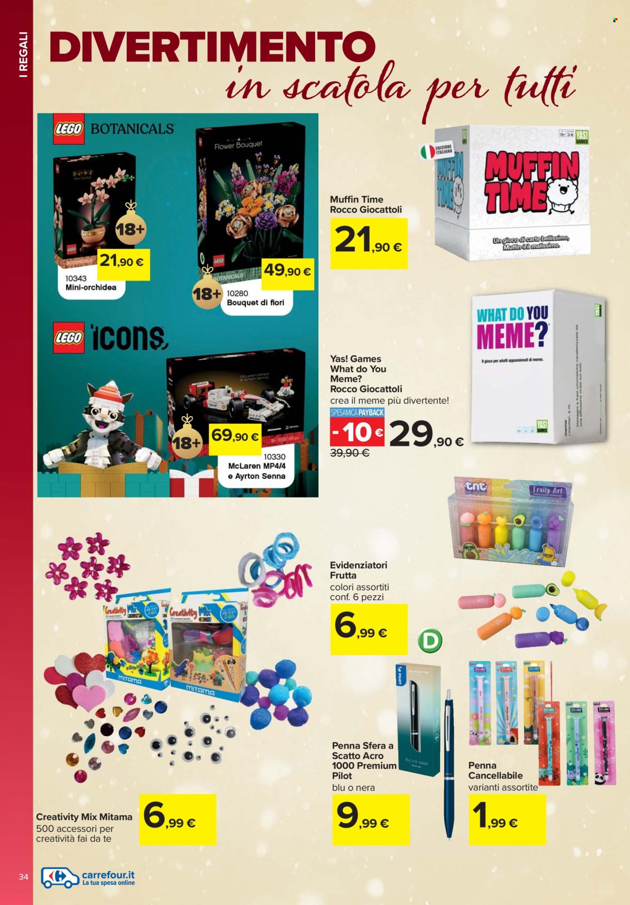 Volantino Carrefour - 13/11/2025 - 24/12/2025. Pagina 34