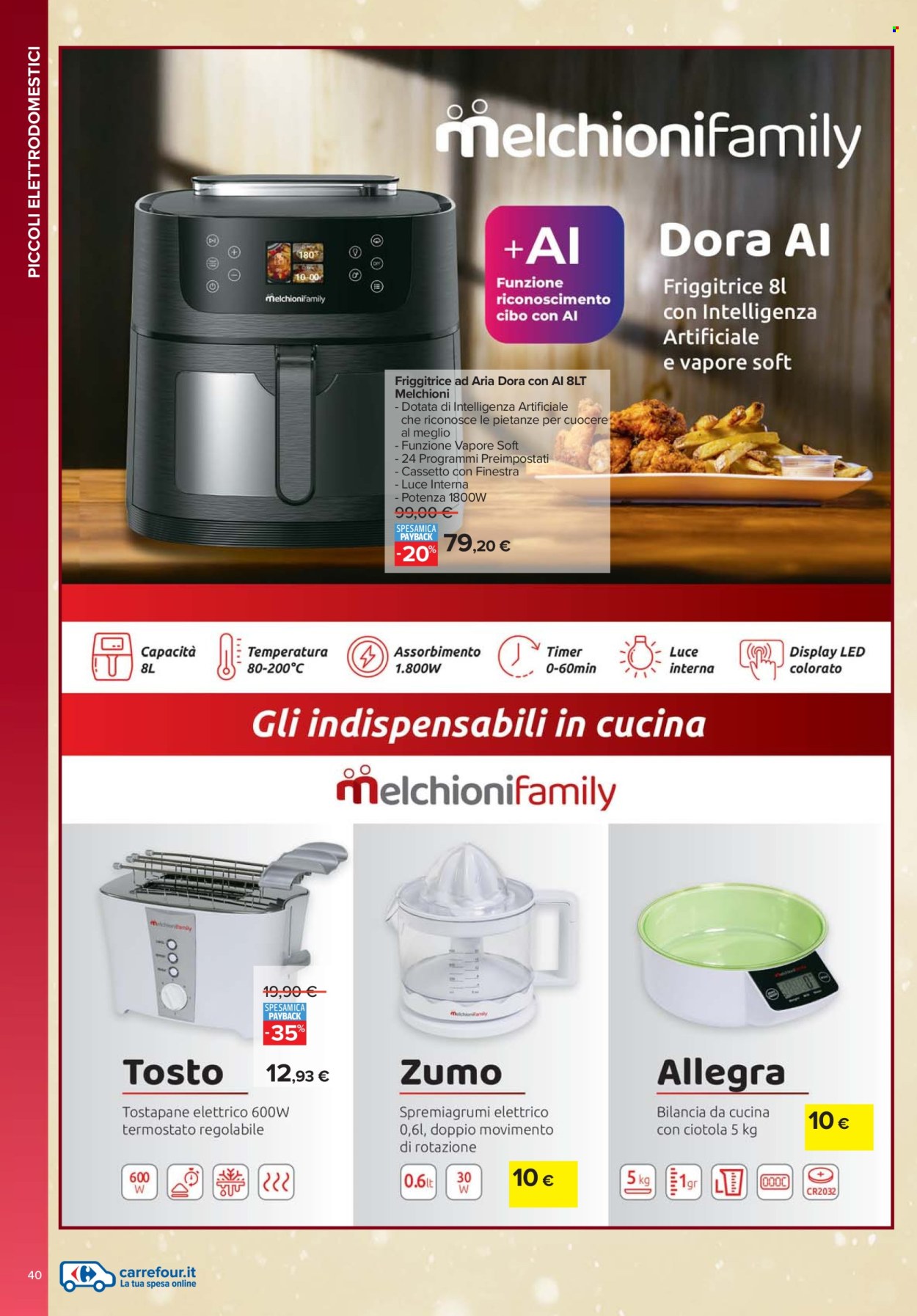 Volantino Carrefour - 13/11/2025 - 24/12/2025. Pagina 40