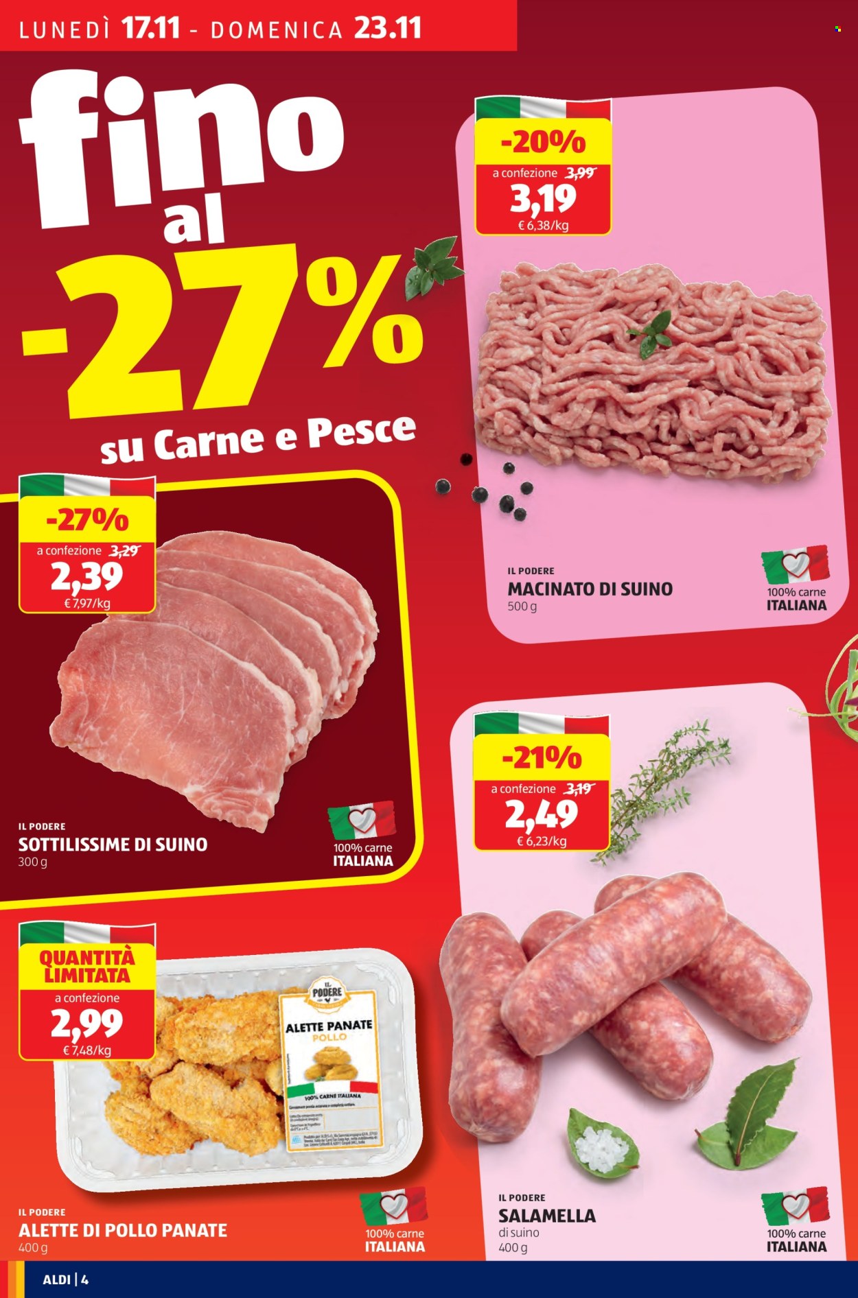Volantino Aldi - 17/11/2025 - 23/11/2025. Pagina 4