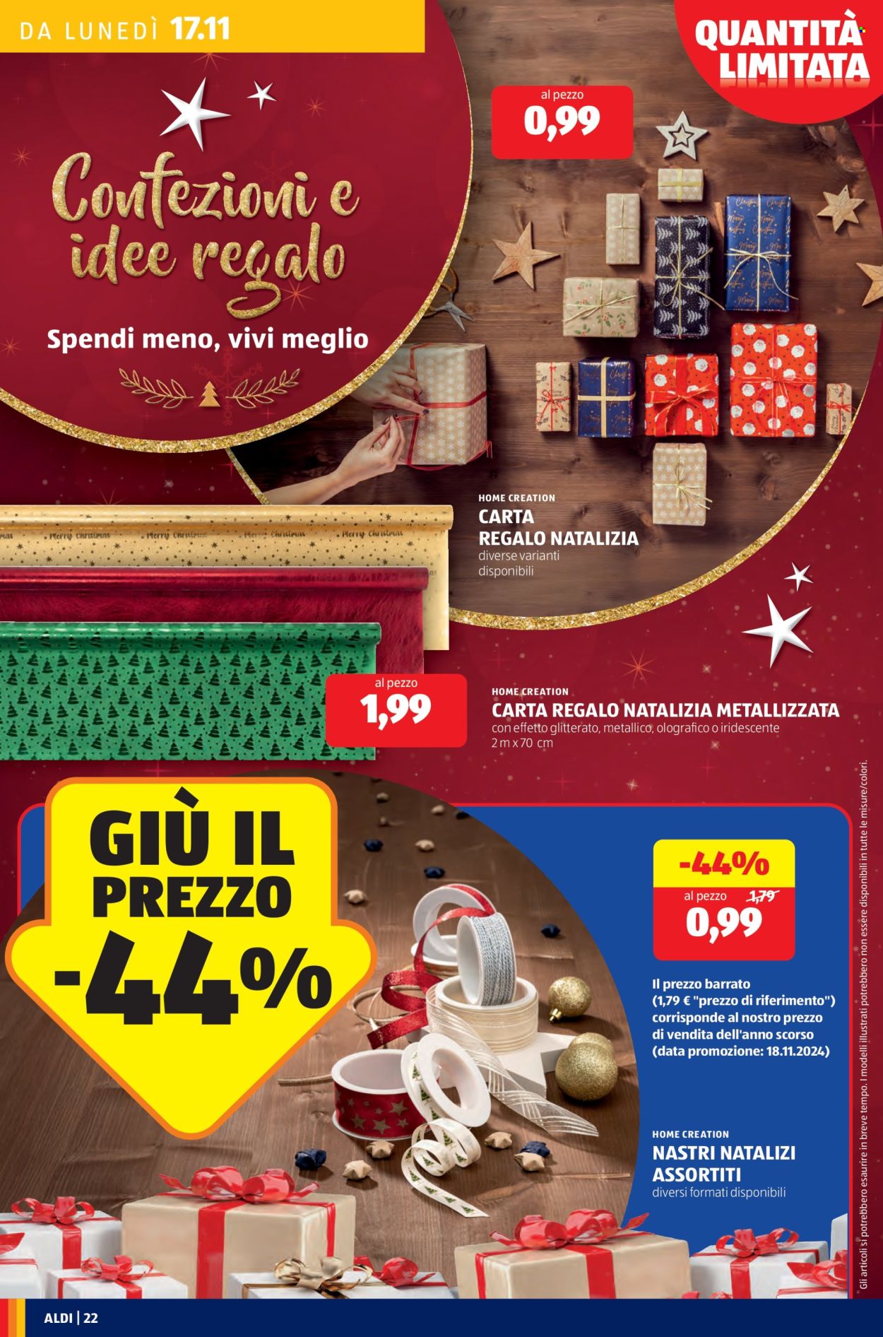 Volantino Aldi - 17/11/2025 - 23/11/2025. Pagina 22