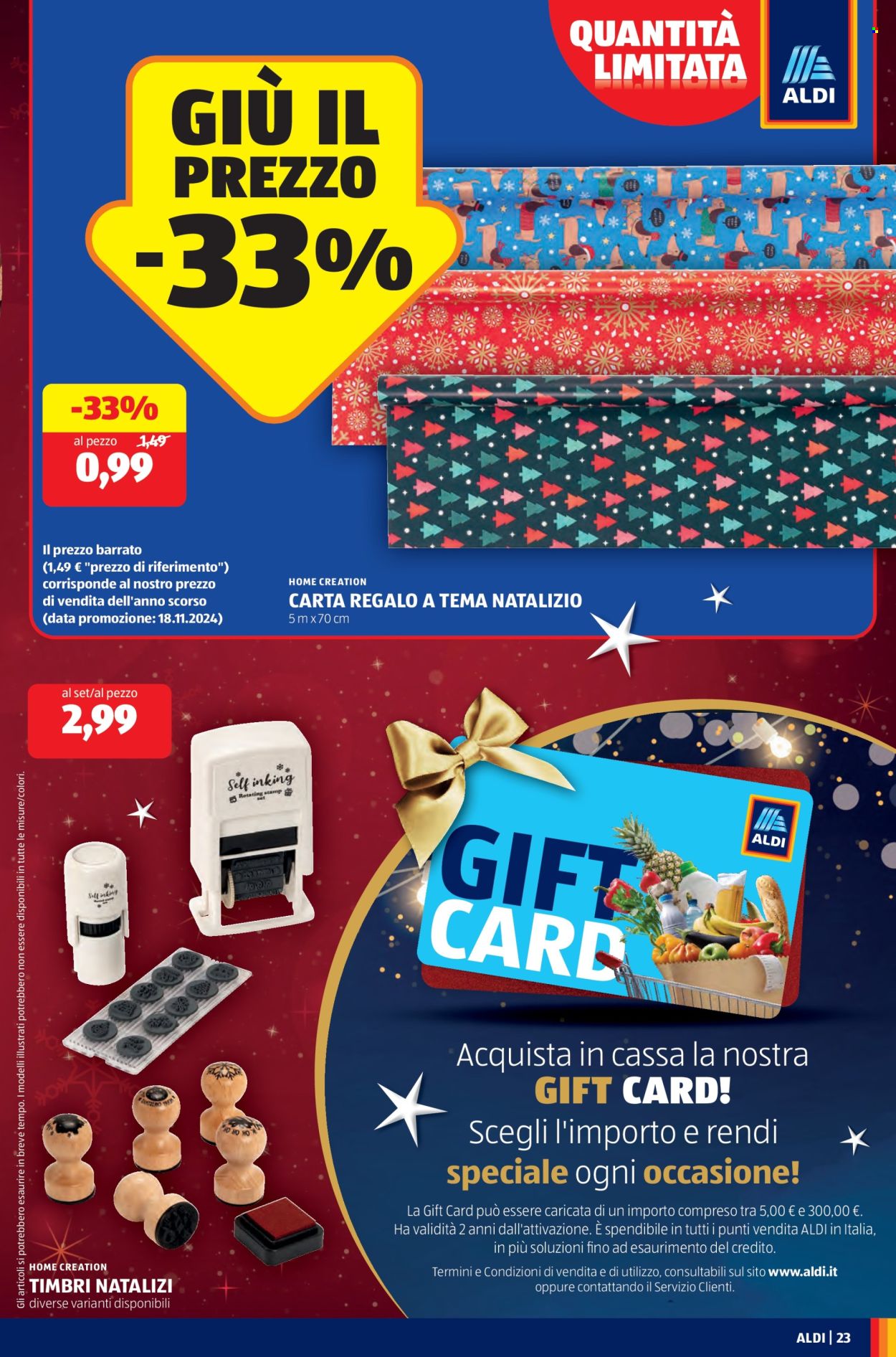 Volantino Aldi - 17/11/2025 - 23/11/2025. Pagina 23