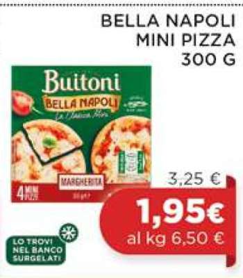 BELLA NAPOLI MINI PIZZA 300 G