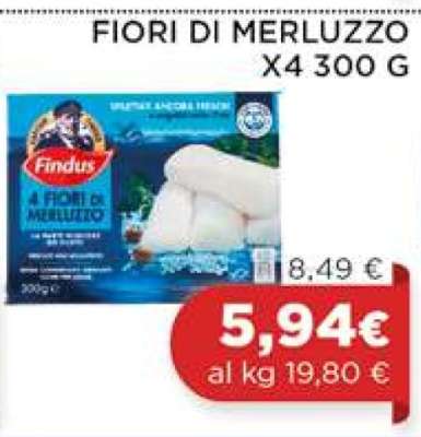 FIORI DI MERLUZZO X4 300 G