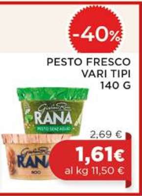 PESTO FRESCO VARI TIPI