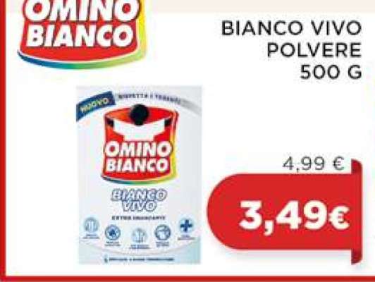 OMINO BIANCO BIANCO VIVO POLVERE 500 G