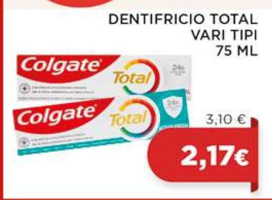 Colgate Dentifricio Total