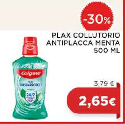 Colgate Plax Collutorio Antiplacca Menta