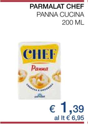 PARMALAT CHEF PANNA CUCINA 200 ML