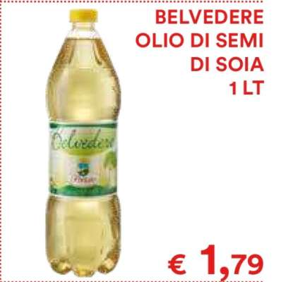 BELVEDERE OLIO DI SEMI DI SOIA