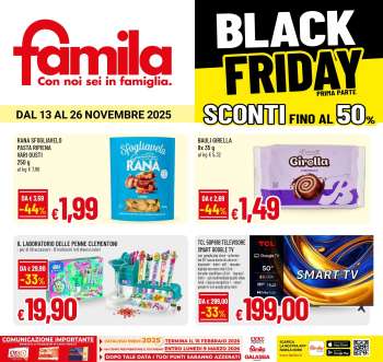 Volantino Famila - 13/11/2025 - 26/11/2025.