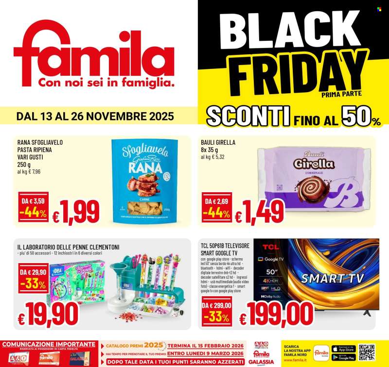 Volantino Famila - 13/11/2025 - 26/11/2025.