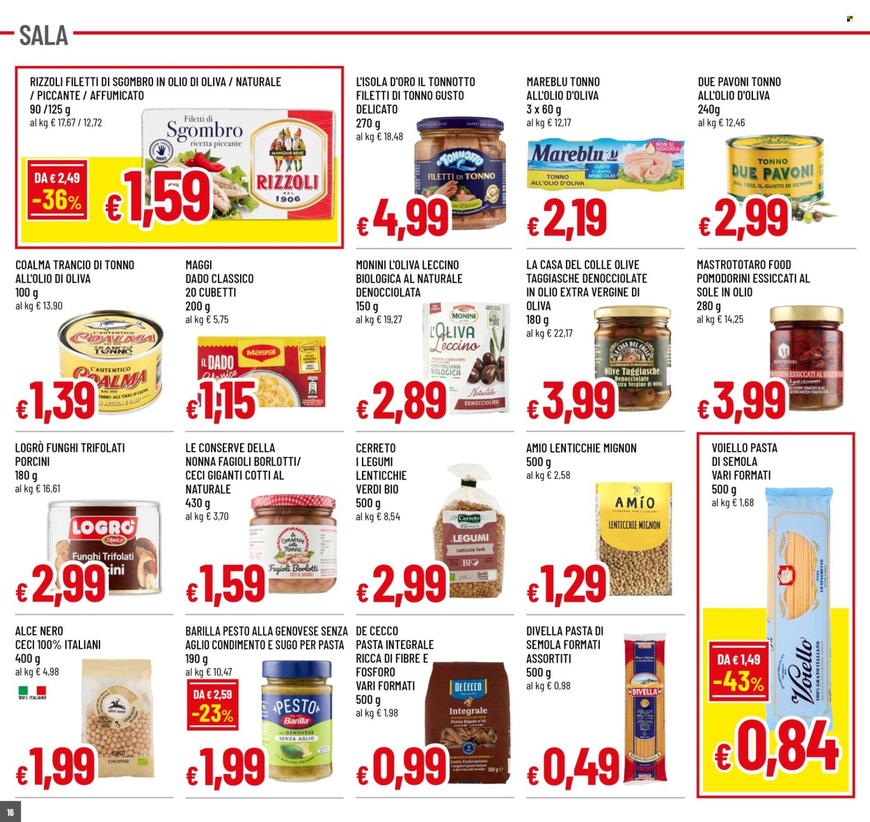 Volantino Famila - 13/11/2025 - 26/11/2025. Pagina 16