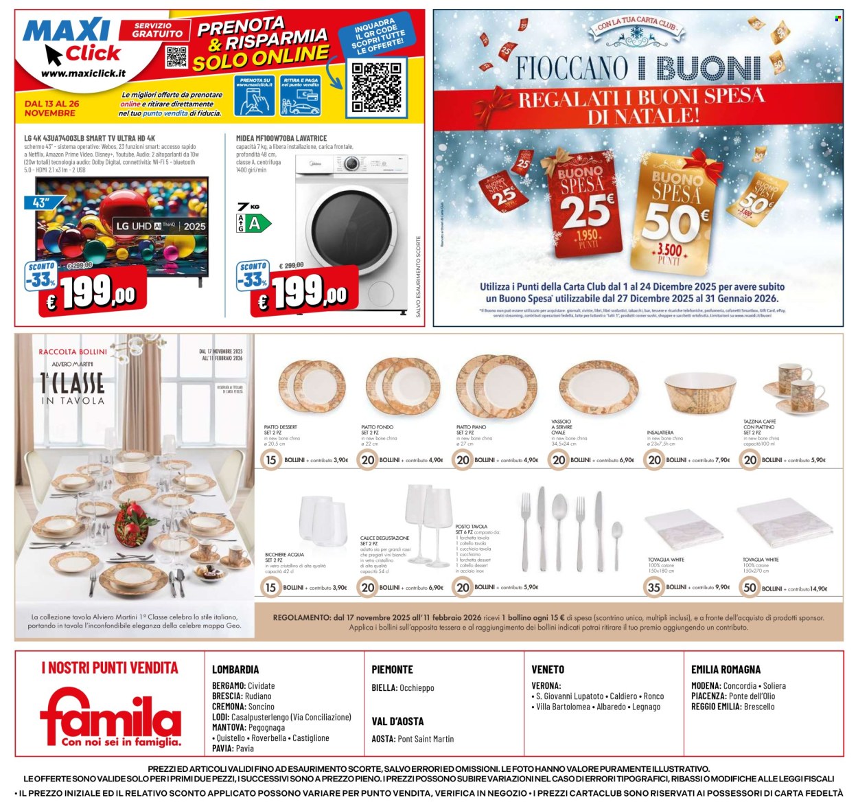 Volantino Famila - 13/11/2025 - 26/11/2025. Pagina 24