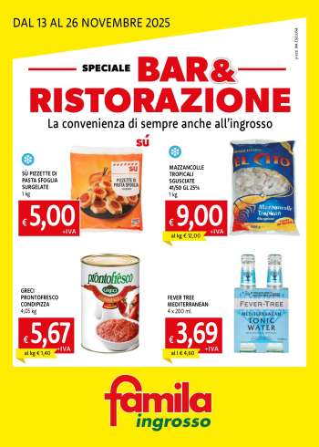 Volantino Famila - 13/11/2025 - 26/11/2025.