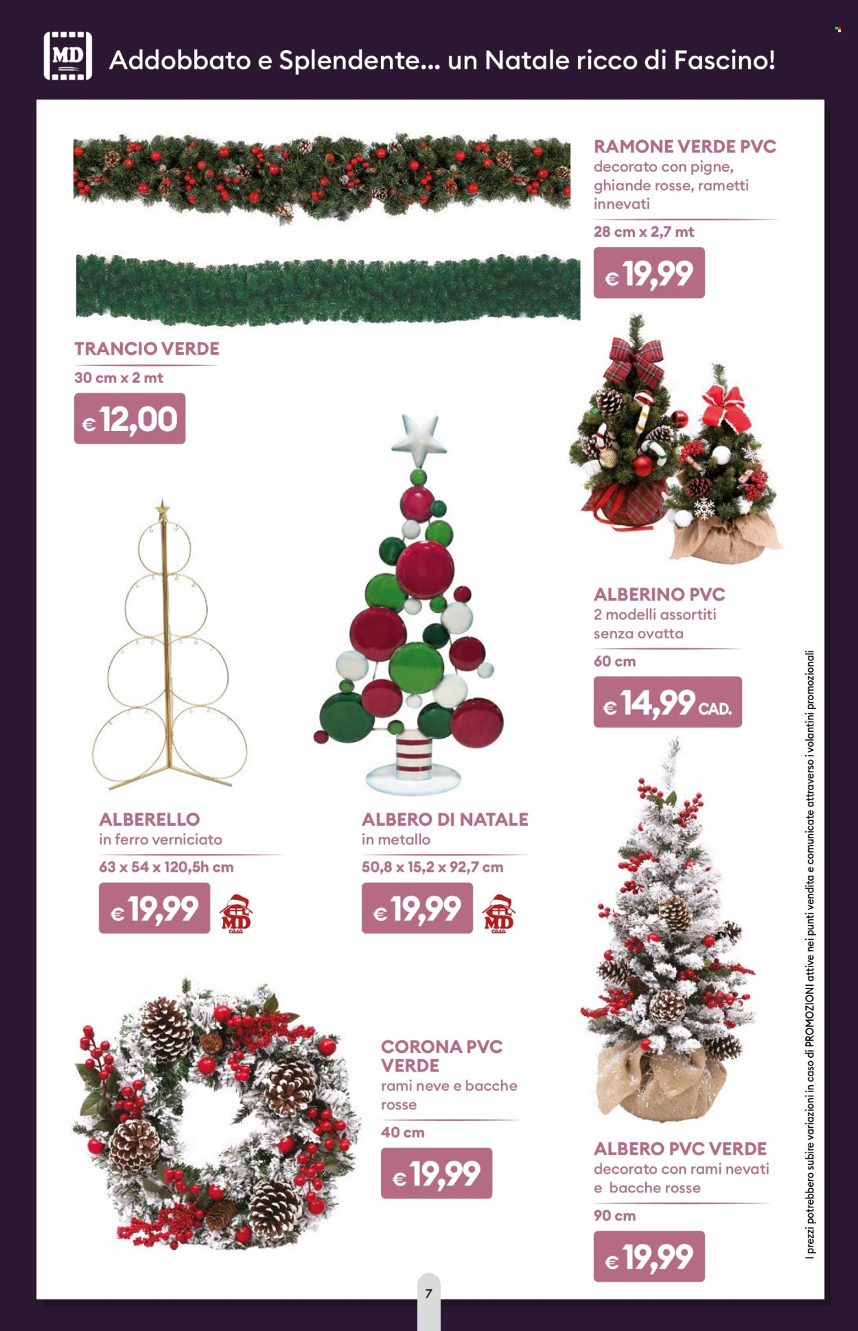 Volantino MD Discount. Pagina 7