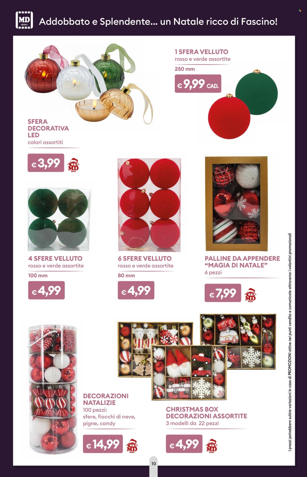 Volantino MD Discount. Pagina 10