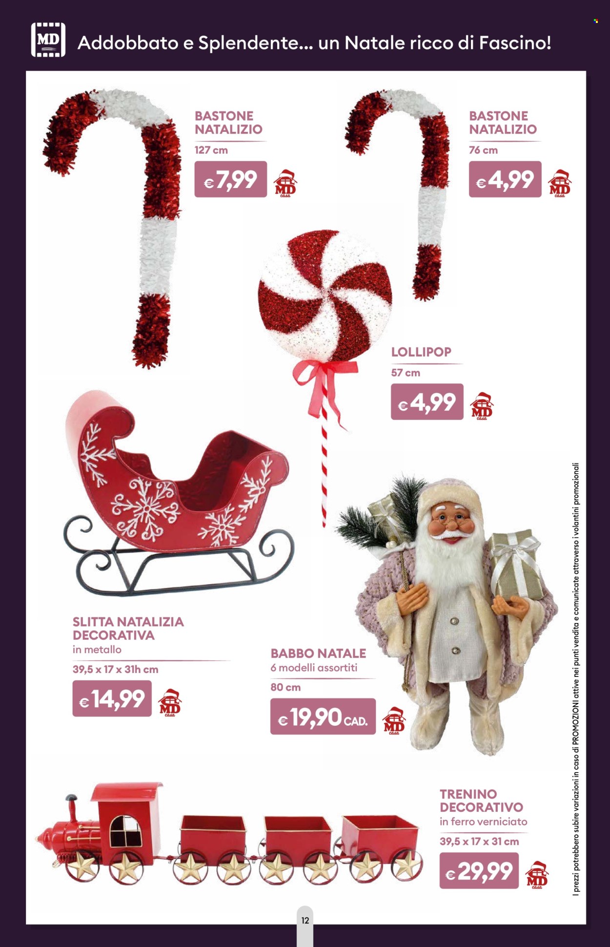 Volantino MD Discount. Pagina 12
