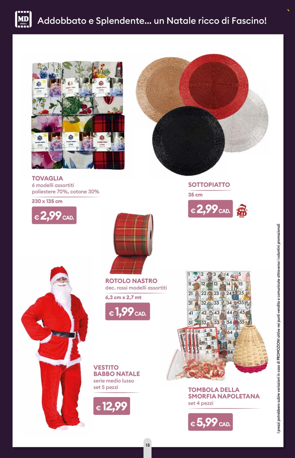 Volantino MD Discount. Pagina 18