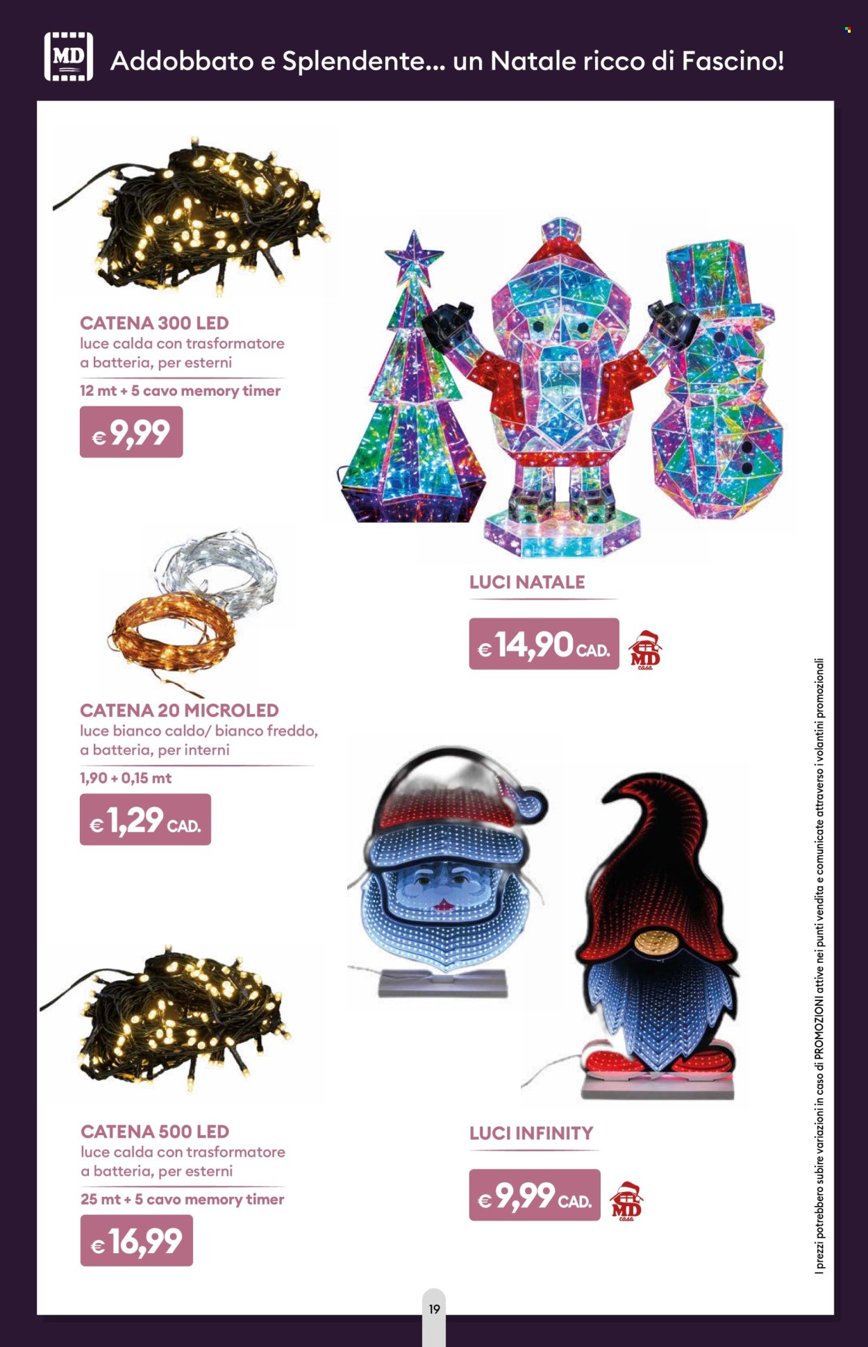 Volantino MD Discount. Pagina 19