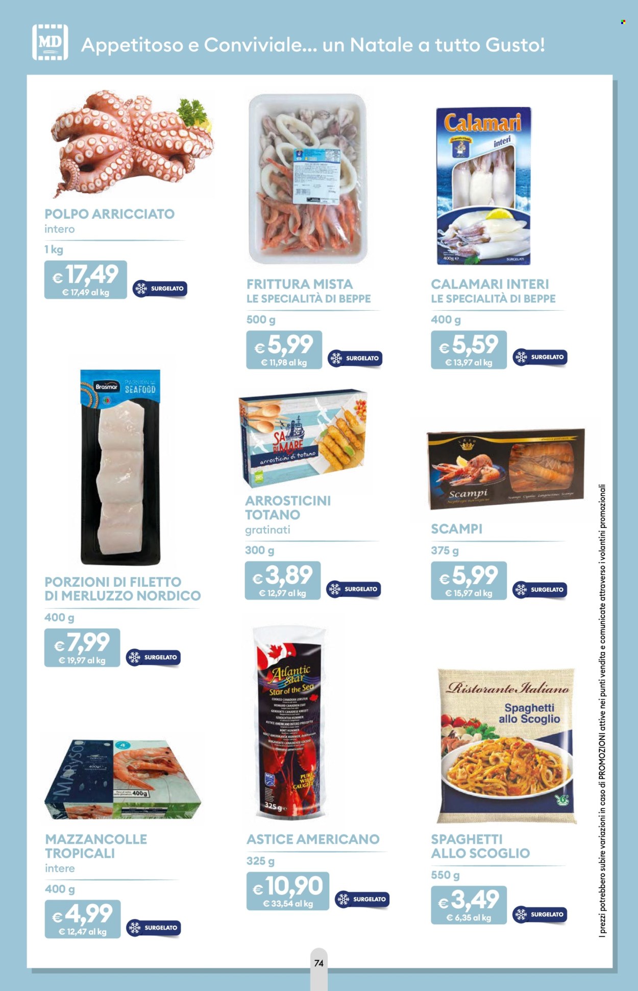Volantino MD Discount. Pagina 74