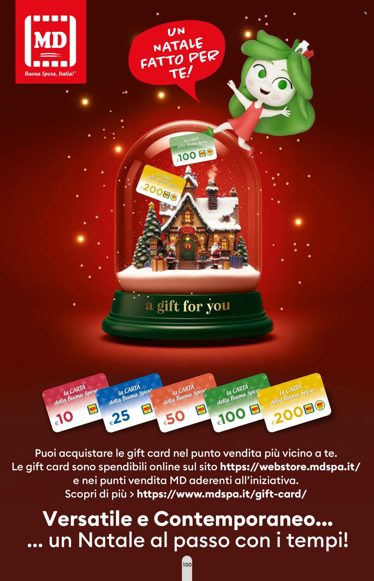 Volantino MD Discount. Pagina 100