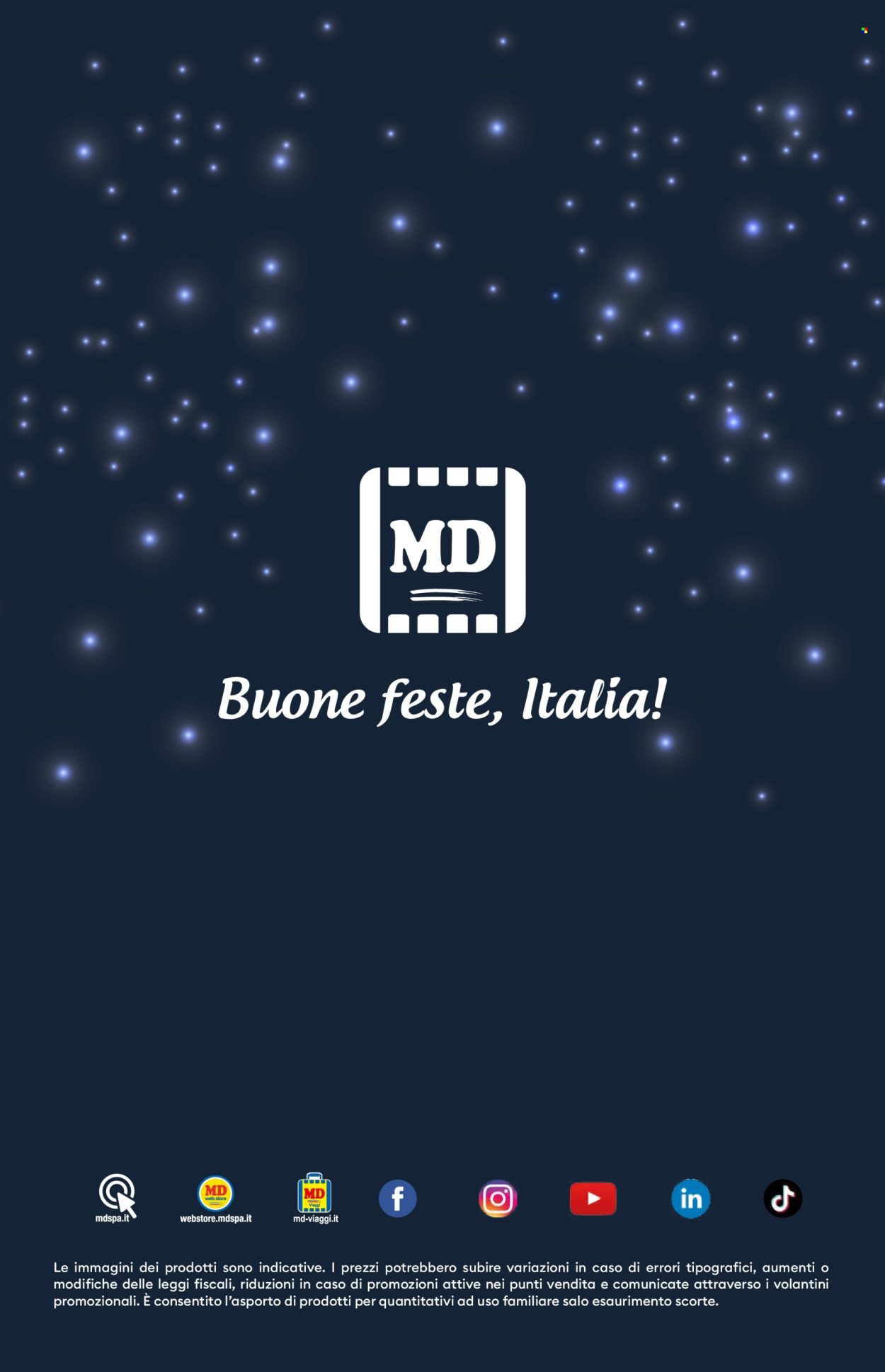 Volantino MD Discount. Pagina 102