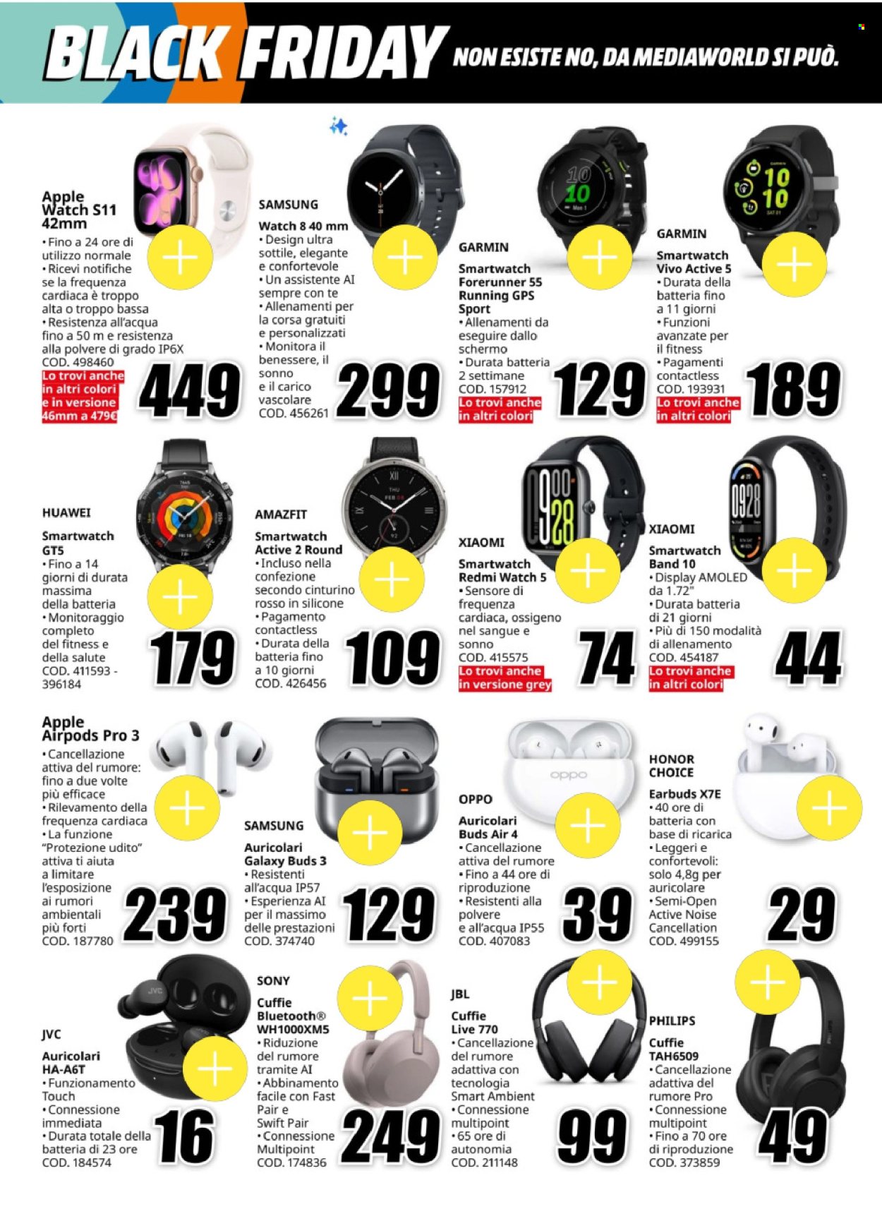 Volantino MediaWorld - 12/11/2025 - 19/11/2025. Pagina 8