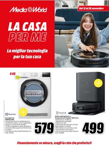 Volantino MediaWorld - 12/11/2025 - 28/11/2025.