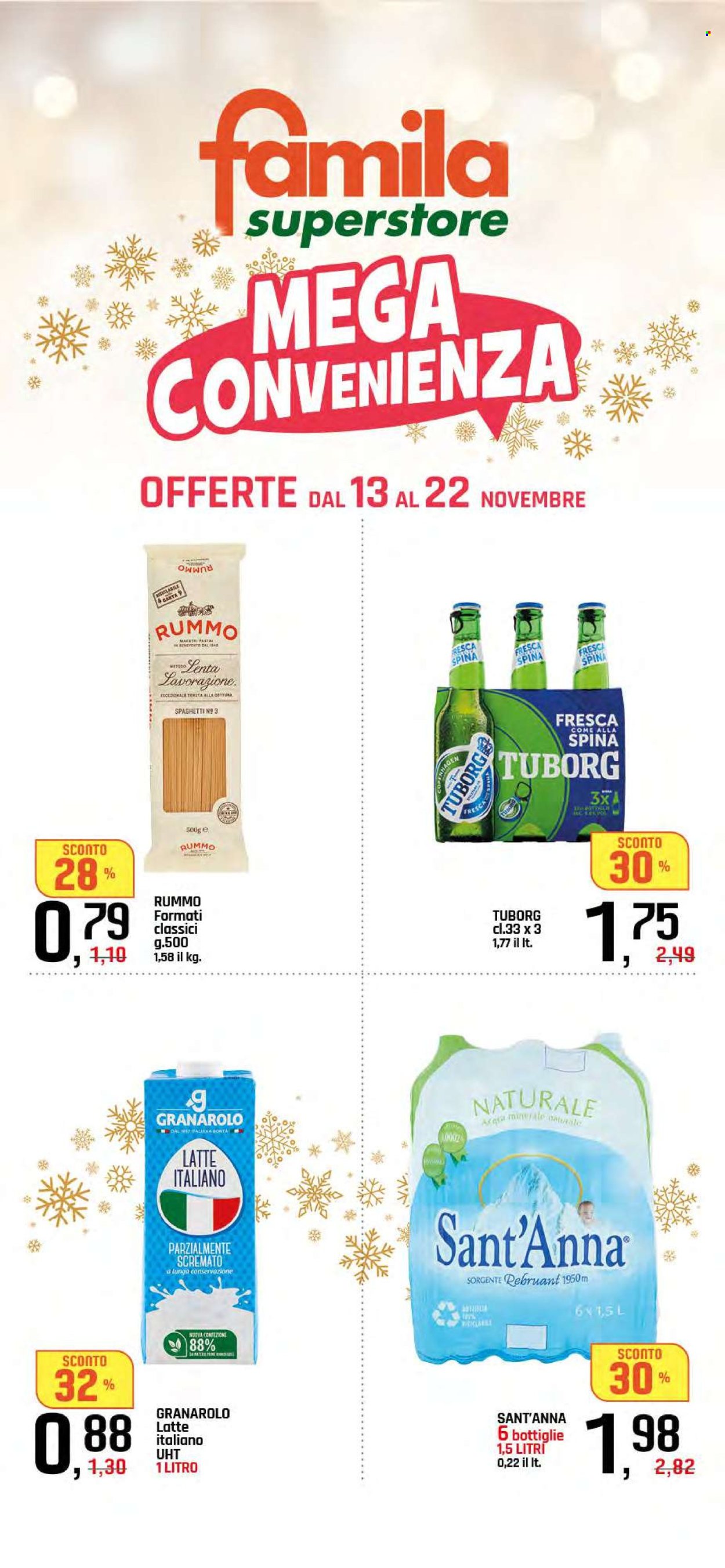 Volantino Famila - 13/11/2025 - 22/11/2025. Pagina 1