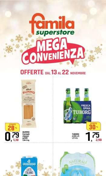 Volantino Famila - 13/11/2025 - 22/11/2025.
