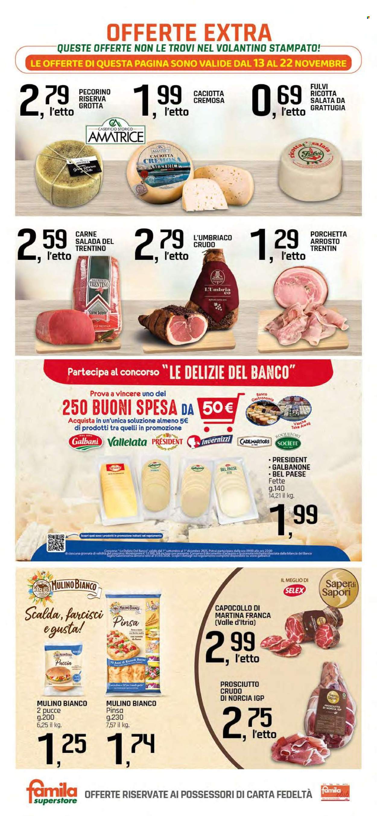 Volantino Famila - 13/11/2025 - 22/11/2025. Pagina 18