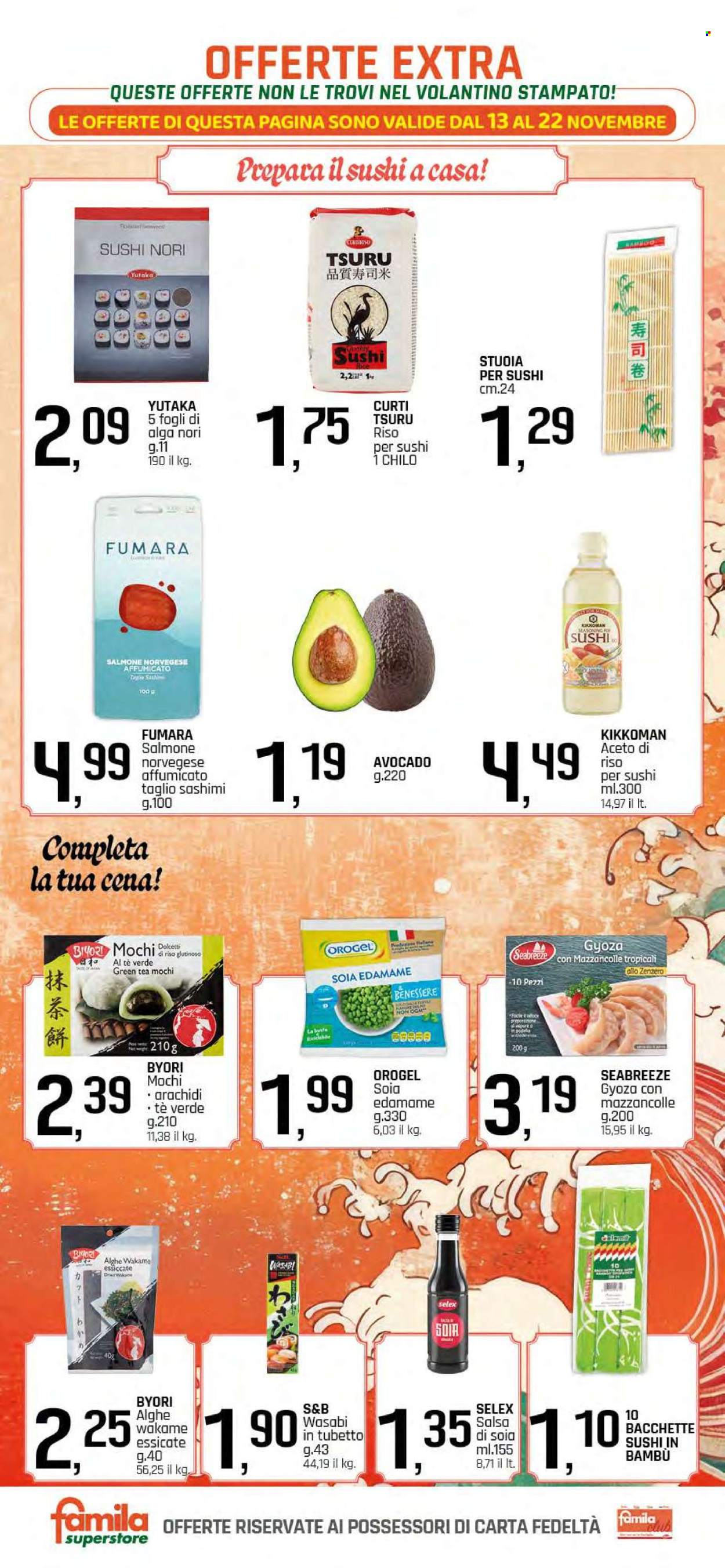 Volantino Famila - 13/11/2025 - 22/11/2025. Pagina 23