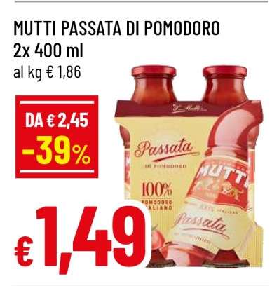 MUTTI passata di pomodoro