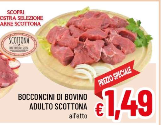 BOCCONCINI DI BOVINO ADULTO SCOTTONA