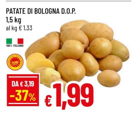PATATE DI BOLOGNA D.O.P.