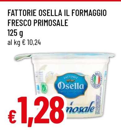 Fattorie Osella Il Formaggio Fresco Primosale