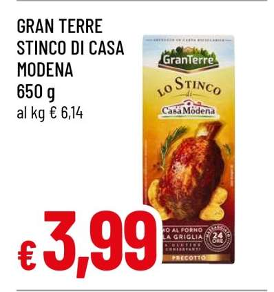 GRAN TERRE STINCO DI CASA MODENA