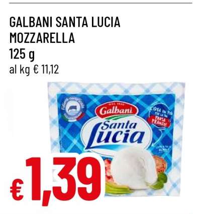 Galbani Santa Lucia Mozzarella