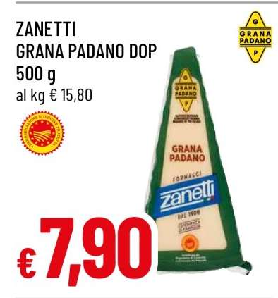 Zanetti Grana Padano DOP