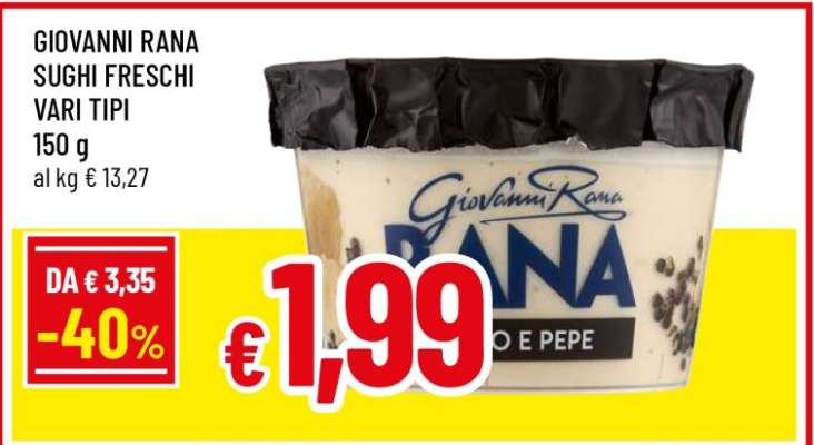 GIOVANNI RANA SUGHI FRESCHI VARI TIPI