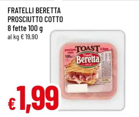 FRATELLI BERETTA PROSCIUTTO COTTO