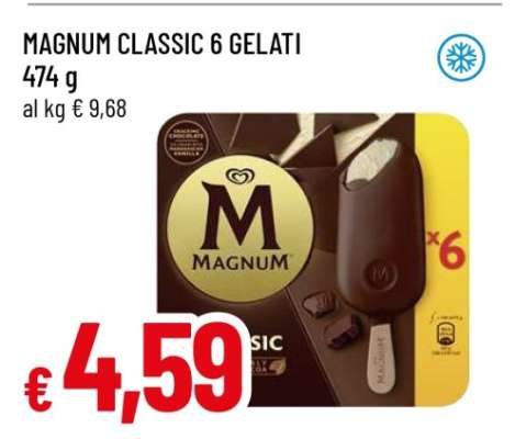 MAGNUM CLASSIC 6 GELATI