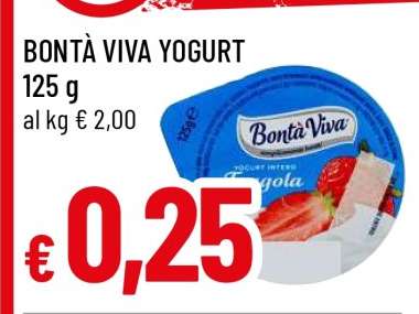 BONTÀ VIVA YOGURT