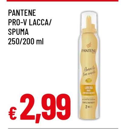 PANTENE PRO-V LACCA/SPUMA