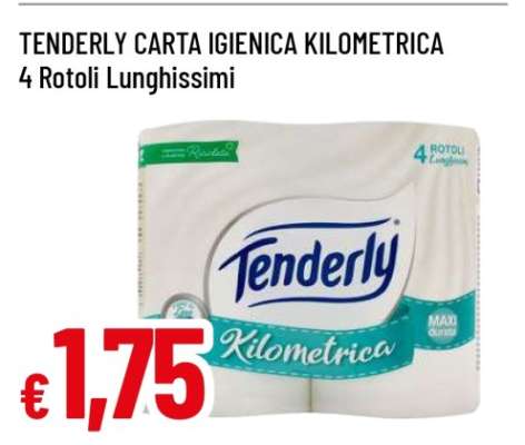 Tenderly Carta igienica Kilometrica