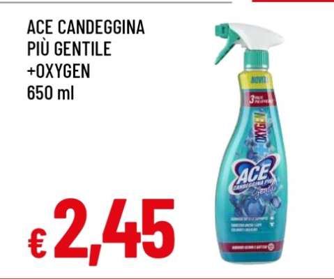 ACE candeggina Più Gentile + Oxygen