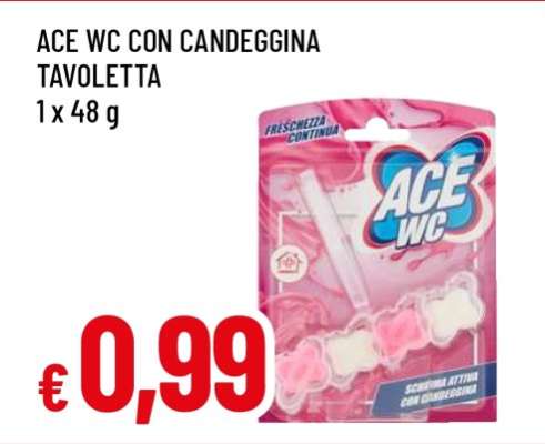 ACE WC CON CANDEGGINA TAVOLETTA