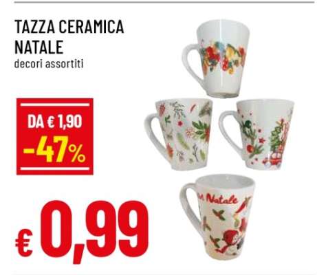 TAZZA CERAMICA NATALE