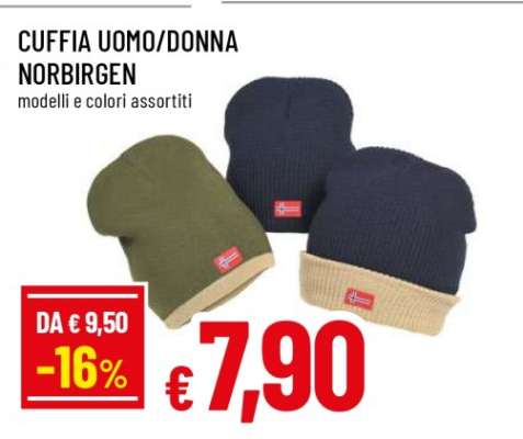 CUFFIA UOMO/DONNA NORBIRGEN