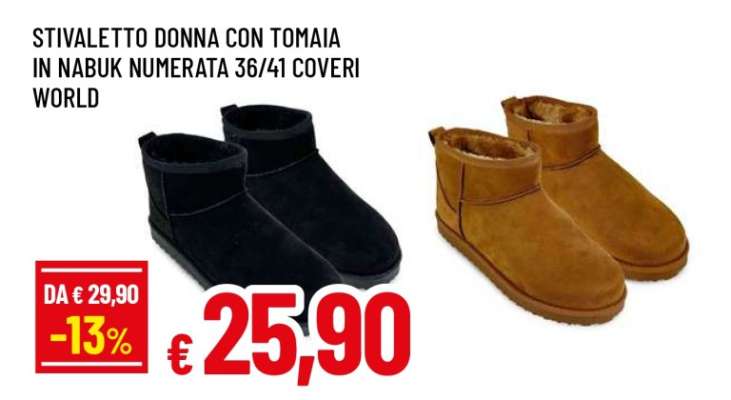 STIVALETTO DONNA CON TOMAIA IN NABUK NUMERATA 36/41 COVERI WORLD